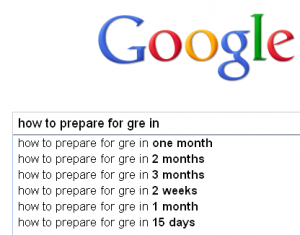 How to prepare for GRE in 1 month